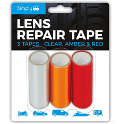 Simply 2250 Lens Tape, Red/Clear/Amber