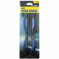Blue Car Door Protectors Reflectors Door Guards Prevent Scratches Protect Edges