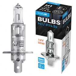 H1 448 CAR HALOGEN HEADLAMP HEAD LIGHT BULBS 12V 55W P14.5s
