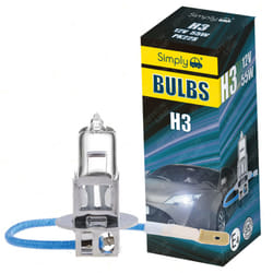 H3 453 12V 55W Halogen Headlamp Headlights Fog Light Main Beam Car Bulb PK22S