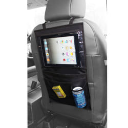 Back Seat Car Organiser with Tablet holder Travel iPad Galaxy Storage Bag Pocket