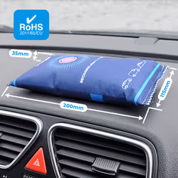 Auto DEH003 Reusable Car Dehumidifier - Quick Drying suitable for Microwaving, Strong Absorption up to 40% of Weight in moisture, Eco-Friendly