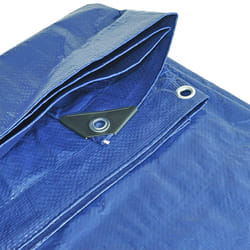 Heavy Duty 90GSM Tarpaulin TARP001 2x3M, Waterproof Tarpaulin for Vehicles, Gardens and Home Projects, Blue