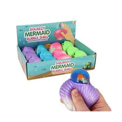 Keycraft Squishy Mermaid Bubble Shell