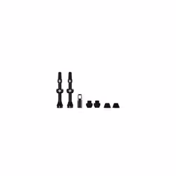 Muc Off 1051 Black Tubeless Presta Valves, 44mm - Premium No Leak Bicycle Valves with Integrated Valve Core Re
