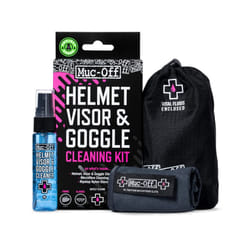 Muc Off 202 Visor  Lens & Goggle Cleaning Kit  Blue  0.030 l