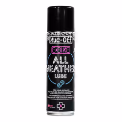 Muc-Off eBike All-Weather Chain Lube, 250ml - Bike Lube, Bike Chain Oil, Chain Wax for Dry Weather Conditions - Bike Lubrican ...