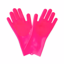 Muc-Off Deep Scrubber Gloves, Large - Silicone Scrubbing Gloves for Car Cleaning and Bike Cleaning - BPA-Free Heat Resistant ...