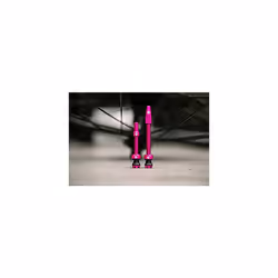 Pink Tubeless Presta Valves, 44mm - Premium No Leak Bicycle Valves With Integrated Valve Core Removal Tool