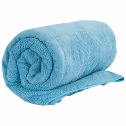 Trespass Lightweight Soft Touch Blue Terry Towel - EACH, Bluebottle