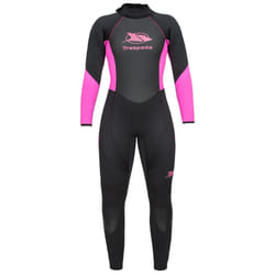 Trespass Womens Wetsuit 5mm Full Length Aquaria - 16, Black
