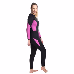 Trespass Womens Wetsuit 5mm Full Length Aquaria - 6, Black