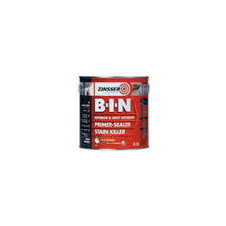 Zinsser ZN7020001C1 B.I.N Primer / Sealer Stain Killer Paint 2.5 Litre