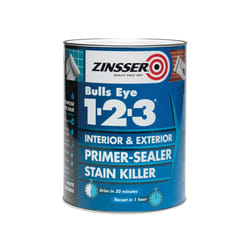 Zinsser ZINBE1231L 1 Litre 123 Bulls Eye Primer/Sealer Paint