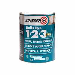 Zinsser ZINBE123P1L 1 Litre 123 Bulls Eye Plus Primer/Sealer Paint