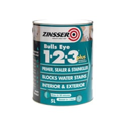 Zinsser ZINBE123P1L 1 Litre 123 Bulls Eye Plus Primer/Sealer Paint