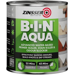 Zinsser Bin Aqua Stain-Blocking Primer White 2.5L