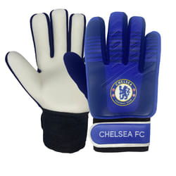 Chelsea FC Official Football Gift Kids Youths Goalkeeper Goalie Gloves - Youths: 10-16yrs