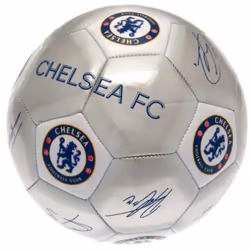 Chelsea Signature Silver/White Football Size 5 CH06471