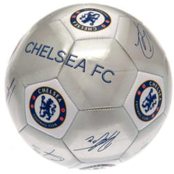 Chelsea Signature Silver/White Football Size 5 CH06471