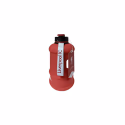 Offical Licensed Liverpool F.C Gym Bottle - 1.3 Litres, BPA Free, Wrist Strap and Handle, Leakproof