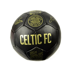 Celtic FC Phantom Black Gold Football Size 5
