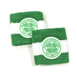 Celtic Cotton Wristbands Green White