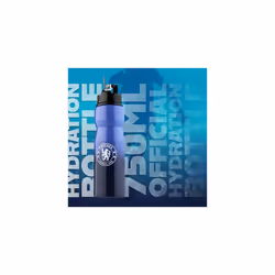 Chelsea FC Water Bottle with Straw - Metal Water Bottle for Football Fans Sports Work Gym - Chelsea Gifts for Men