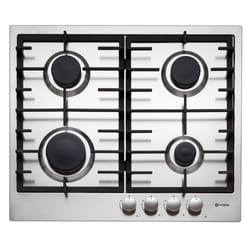 Caple C848G hob Stainless steel Built-in 59 cm Gas 4 zone(s)