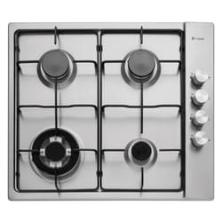 Caple C706G hob Stainless steel Built-in 58 cm Gas 4 zone(s)