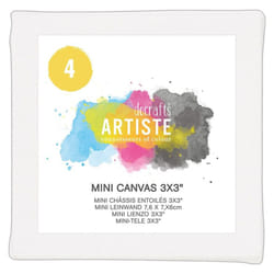Docrafts Mini Canvas 3x3 Inch (4pk) (DOA 101104)