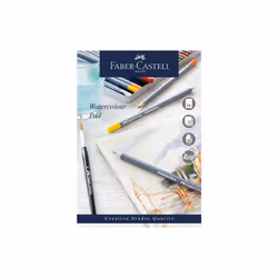 Faber Castell A4 Creative Studio Watercolour Pad Spiral 190gsm 15 Sheets