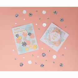 Anita's Tall Card and Envelope, Pack of 50, White