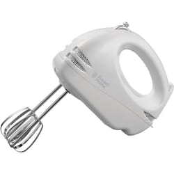 Russell Hobbs Food Collection Hand Mixer with 6 Speed 125W White 14451