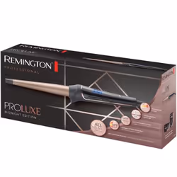 Remington PROLUXE MIDNIGHT EDITION Curling iron Warm Black, Pink gold 3 m