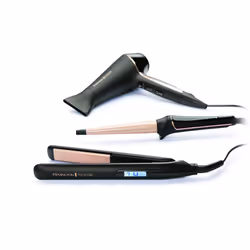 Remington Proluxe Ceramic Hair Straightener with Intelligent OPTIheat technology for heat where it matters - Pro+ setting at 185C