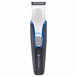 Remington G4 Graphite Series Multi Grooming Kit, Black, Blue, White, 0.2 mm, Universal, Beard, Nose, Battery, 60 min