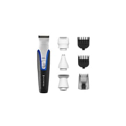 Remington Graphite G4 Grooming Kit â Beard Trimmer, Self-Sharpening Blades, 7 Attachments, Hair Clipper, Nose & Ear Trimmer, 3 Combs