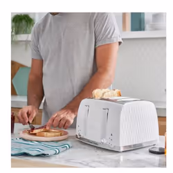 Russell Hobbs Honeycomb 4 slice(s) White