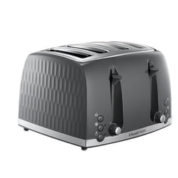 Russell Hobbs Honeycomb 4 slice(s) Grey