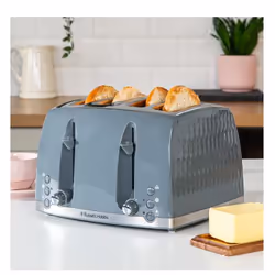 Russell Hobbs Honeycomb 4 slice(s) Grey - Additional view 6