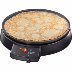 Russell Hobbs Electric Crepe & Pancake Maker, Black - 20920