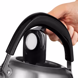 Russell Hobbs Stylevia electric kettle 1.5 L 2200 W Black, Stainless steel
