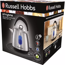 Russell Hobbs Stylevia electric kettle 1.5 L 2200 W Black, Stainless steel - Additional view 6