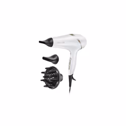 Remington Hydraluxe Hair Dryer - releases Micro-Conditioners to help balance of moisture - Hydracare Temp Setting to protect  ...