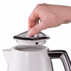 Russell Hobbs 28080-70 electric kettle 1.7 L 2400 W Stainless steel, White - Additional view 4