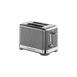Russell Hobbs 28092 Structure Toaster, 2 Slice - Contemporary Design Featuring Lift and Look with Frozen, Cancel and Reheat Settings, Grey