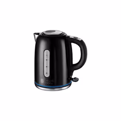 Russell Hobbs Cream Stainless Steel Electric 1.7L Cordless Kettle (Quiet & Fast Boil 3KW, Removable washable anti-scale filte ...