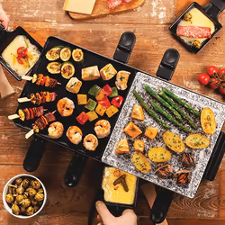 Russell Hobbs Multi Raclette 3 in 1 raclette grill 8 person(s) 1400 W Black