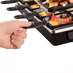 Russell Hobbs Multi Raclette 3 in 1 raclette grill 8 person(s) 1400 W Black - Additional view 4